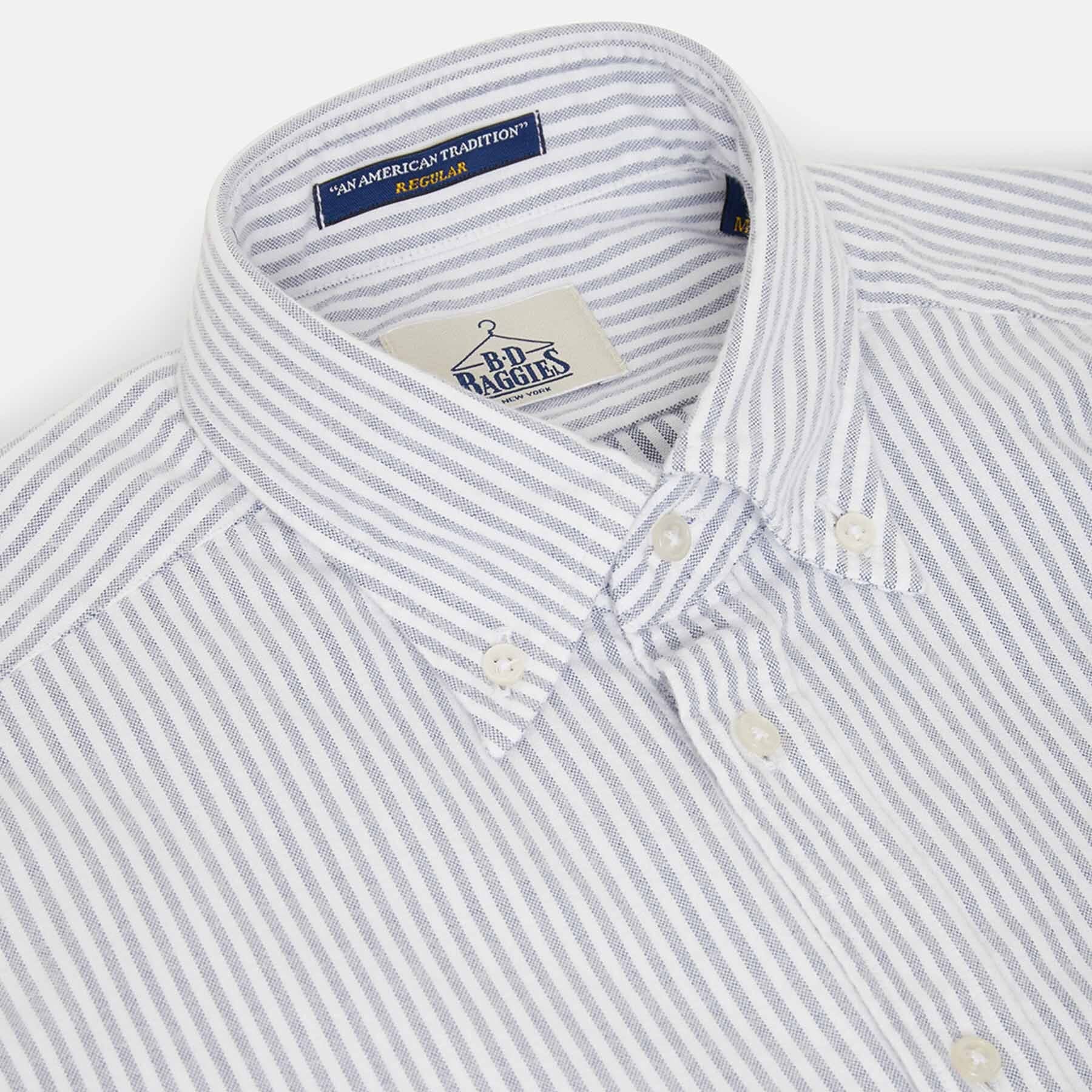 Camicia maniche lunghe a righe Bradford