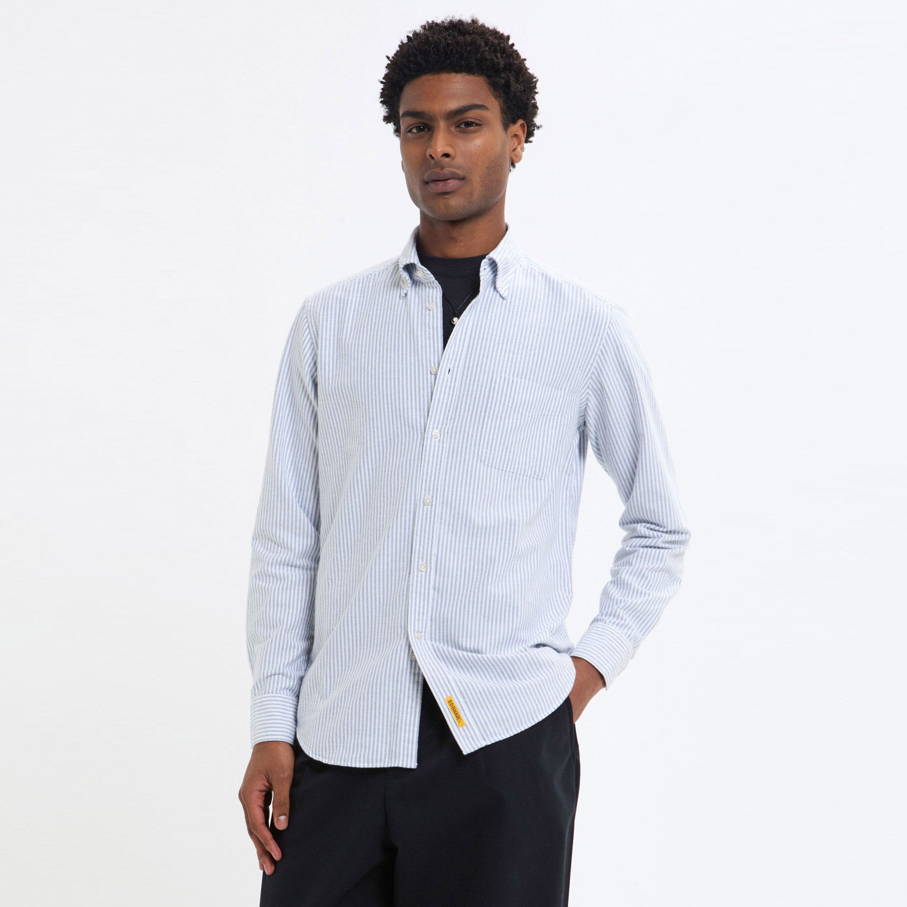 Camicia maniche lunghe a righe Bradford