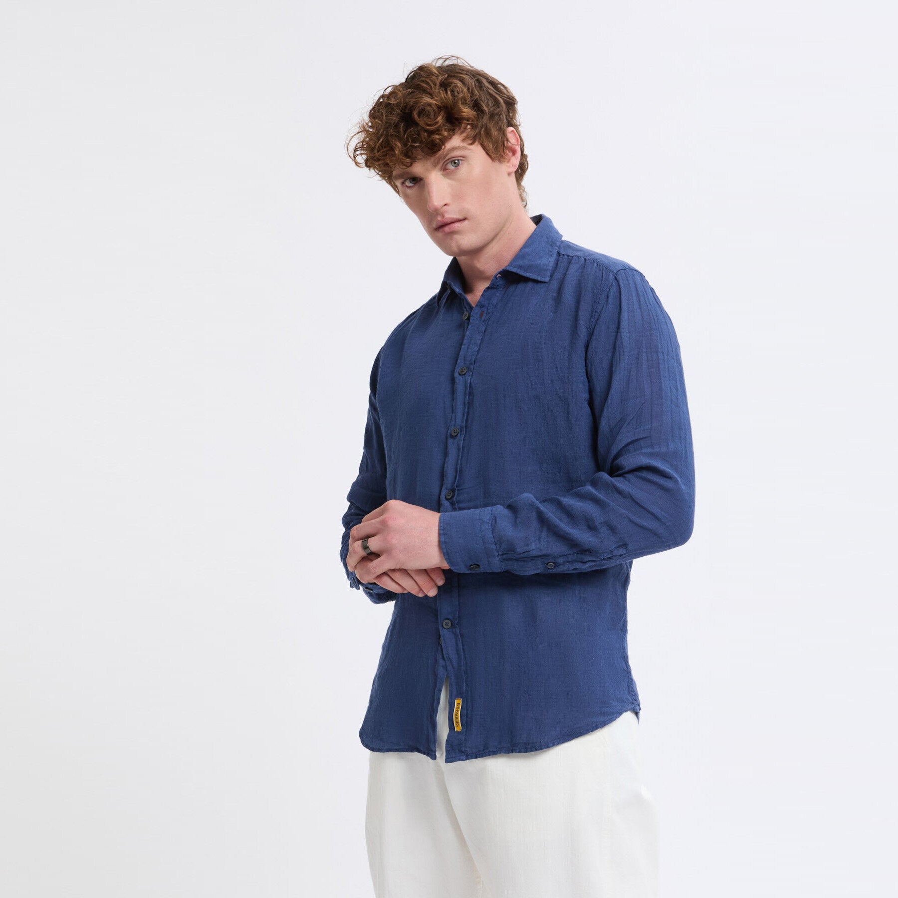 Camicia Uomo Charles Colby Duke Dornan – Quadri Classici In Twill Di Cotone – Vestibilità Comoda Comfort Fit – Taglie Grandi