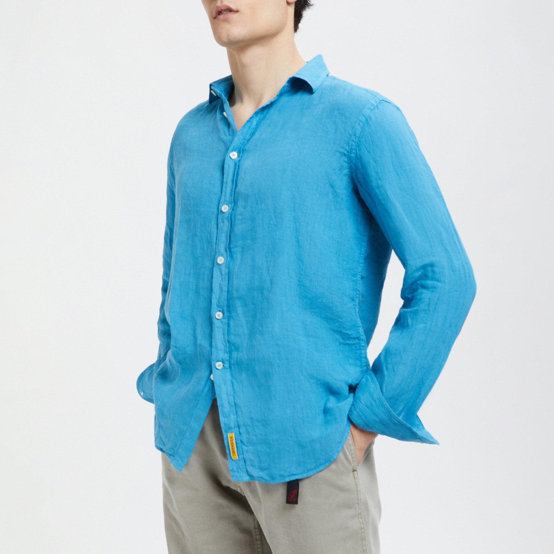 Garment-dyed Linen Shirt