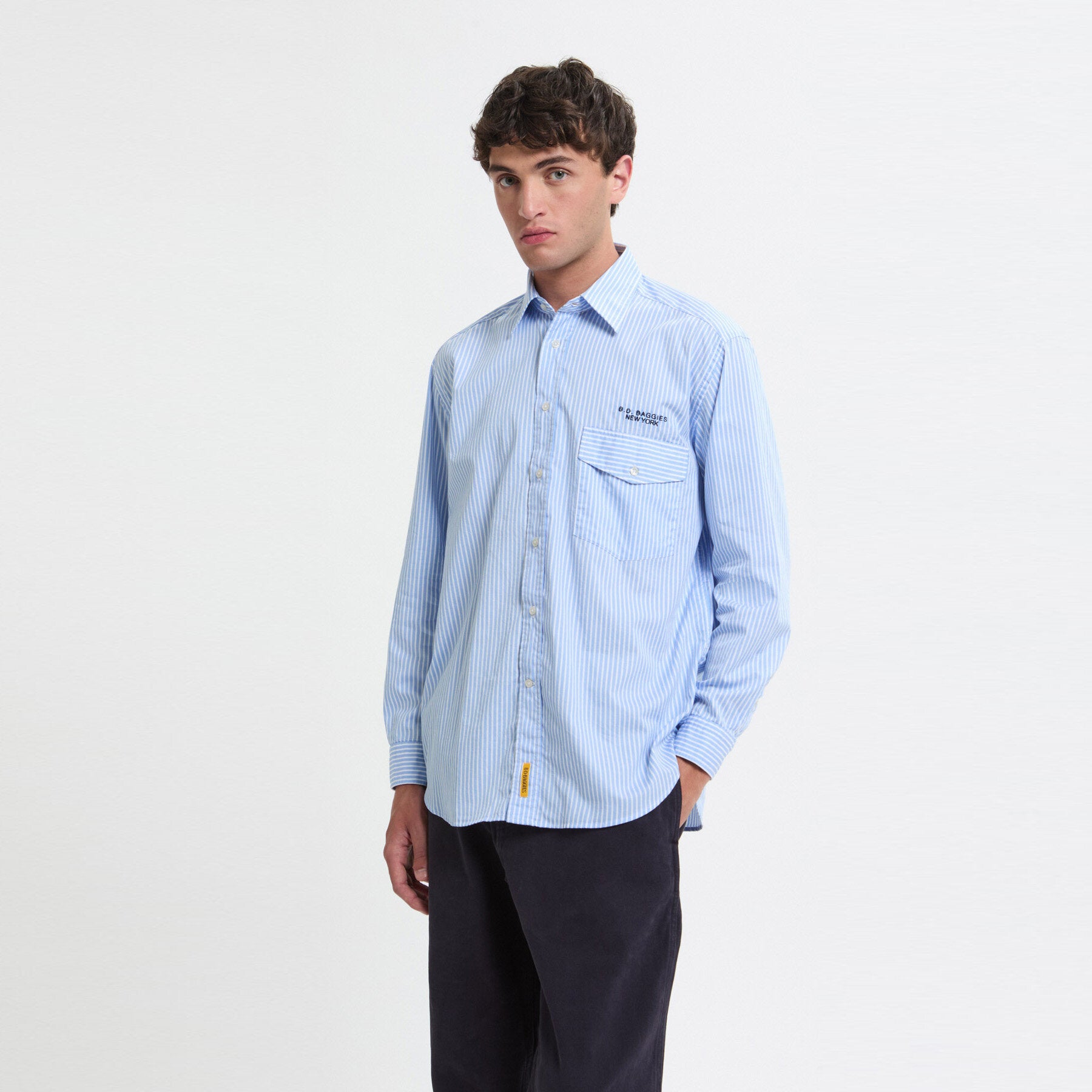 Camicia Mercer Con Ricamo