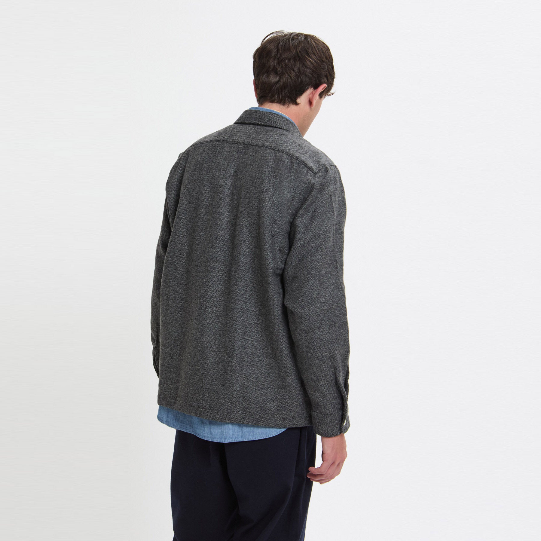 Overshirt a maniche lunghe